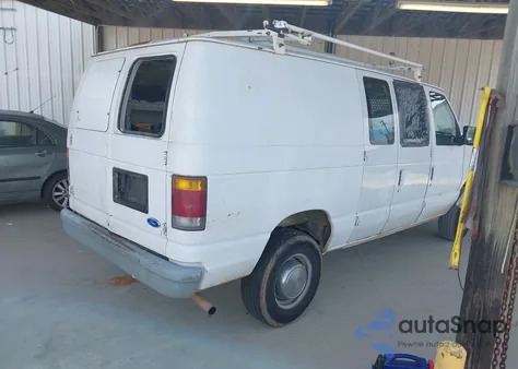 1993 Ford Econoline E350 Van z USA, uszkodzony, nr VIN 1FTJE34H2PHA67802